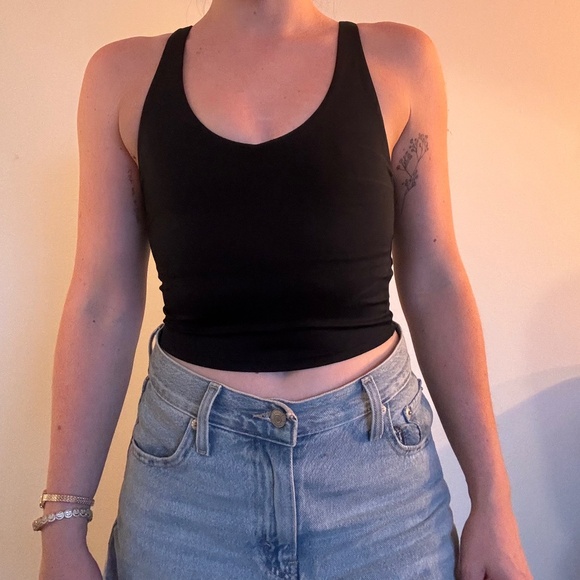 Black Athletic Tank Top - Picture 1 of 2